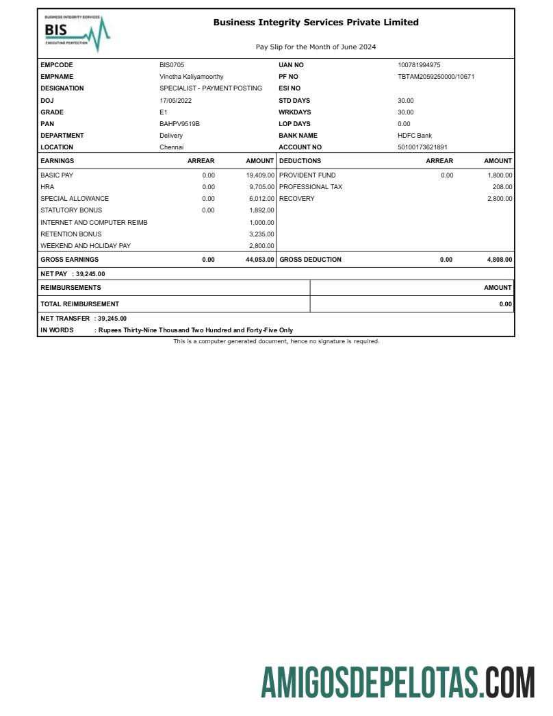 Para download Modelo de recibo de pagamento de serviços de integridade empresarial em formatos Word e PDF.pdf, 1
